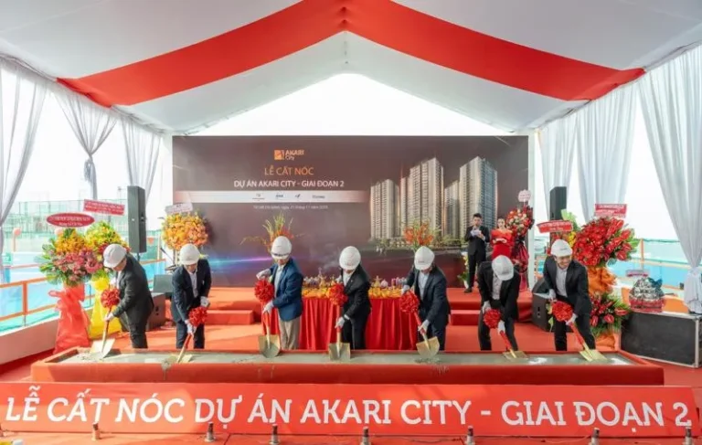 Cất nóc Akari City giai đoạn 2 theo đúng tiến độ 1
