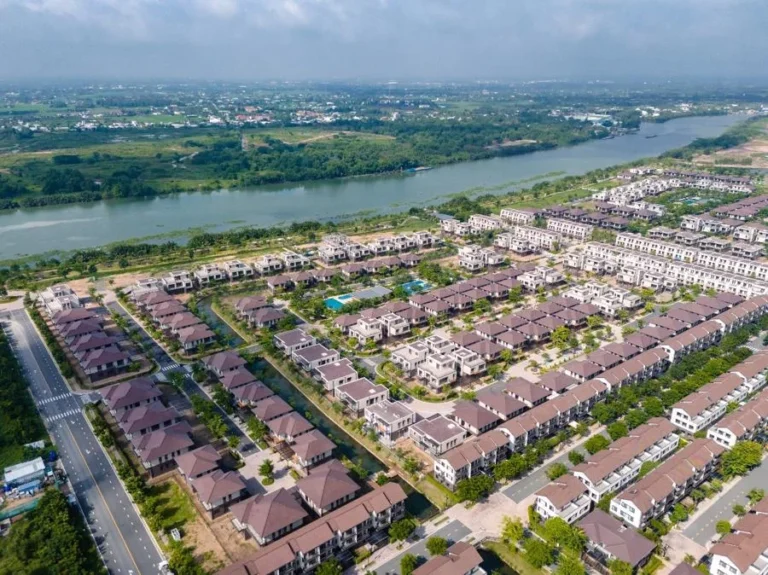 The Aqua Signature bên dòng sông Vàm Cỏ Đông