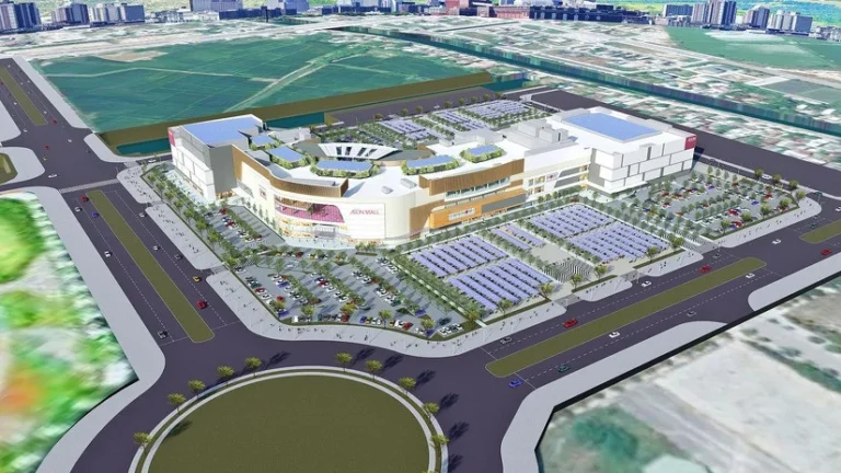 Phối cảnh Aeon Mall Bến Lức