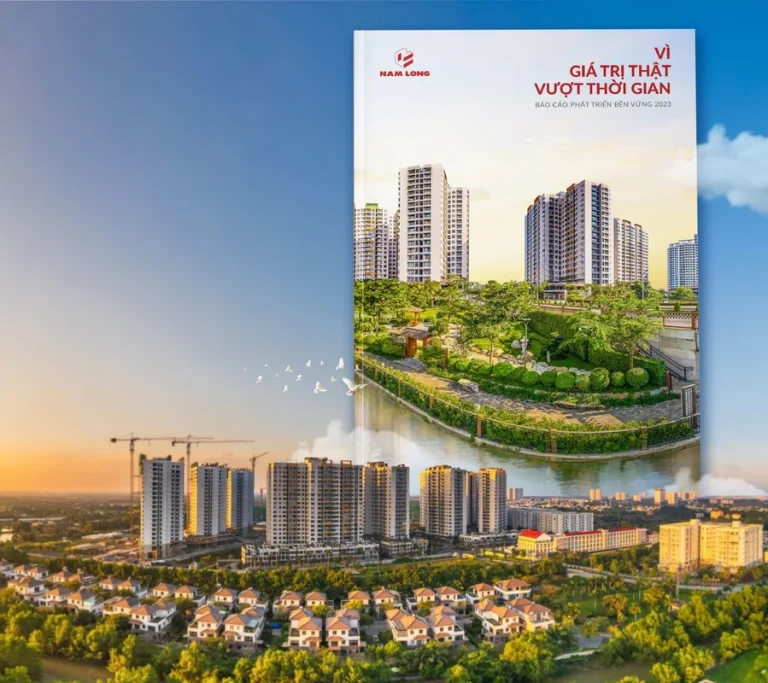 Nam Long báo cáo phát triển bền vững 2023
