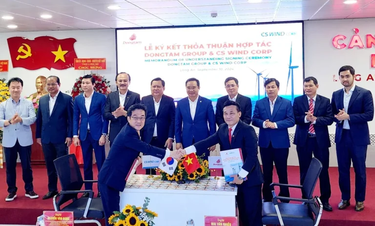 Hợp tác Đồng Tâm Gr và CS Wind Corp