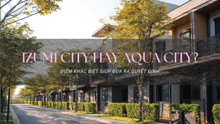 Izumi City và Aqua City
